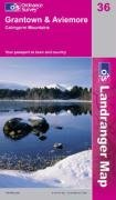 Grantown, Aviemore and Cairngorm Mountains (OS Landranger Map Series) (OS Landranger Map Series)