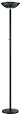 Lite Source LS-80910BLK Basic II 72-Inch 180-Watt Halogen Torchiere Floor Lamp, Black