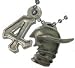 Bandai Bleach Metal Swing Keychain - Ulquiorra's symbol