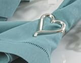 Buy 12 Silver Finish Heart Napkin Rings Knowing God: Walking through the Book of Books