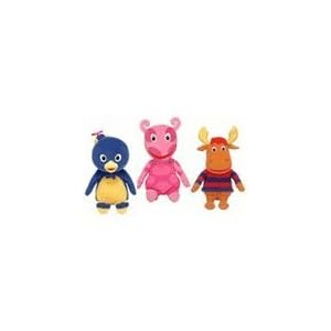 Ty Backyardigans Beanie Baby Set of 5 Beanie Babies (Tyrone, Uniqua, Pablo, Austin & Tasha)