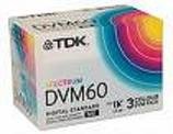 Buy TDK High Quality Colour Digital Camcorder Tape, Pack of 3, DVM60 online at Discounted New and Used prices. Delivered to your door with Childrens Toyshop.com