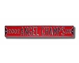 2002 Angel Champs Street Sign