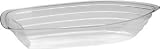 Douglas Stephen Plastics LBB 12 oz. Clear Plastic Banana Split Boat 1000/CS