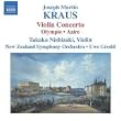 Kraus: Concerto For Violin And Orchestra, Olympie Overture/Azire