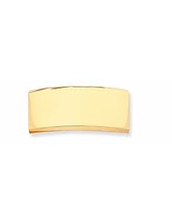 14K Gold 48 x 21 x 2.3mm ID Plate