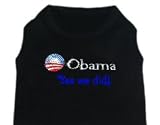 Pet Supplies : Obama Yes We Did Rhinestone Dog T-Shirt Size Small