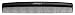 Buy Brushes & Combs - Ace All-purpose Comb 7" Fine-teeth * Black