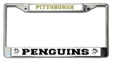 Pittsburgh Penguins Chrome License Plate Frame
