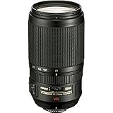 Nikon 70-300mm f/4.5 - 5.6G ED-IF AF-S VR (Vibration Reduction) Zoom Nikkor Lens - Gray Market