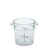 Round Storage Container 1 Quart Clear