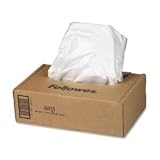Fellowes - Powershred Waste Bag for Personal Shredder - Clear - FEL36052