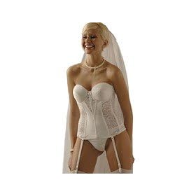 Va Bien Backless Strapless Long Torso Bustier by Va Bien