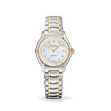 Ebel Watches - Ebel 1911 Lady Automatic 100 m Water Resistant Two - Tone and Gold with Diamond...