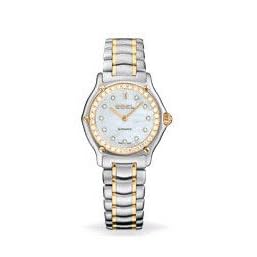 Click here to buy Ebel Watches - Ebel 1911 Lady Automatic 100 m Water Resistant Two - Tone and Gold with Diamond... .