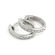 Small CZ Hoop Earrings