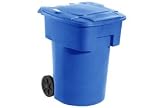  : Mobile Waste Container With Lid - 95 Gallon