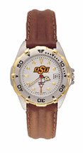 Oklahoma State AllStar Logo Watch - Womens Leather Band