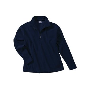 Mens Casual Freeport Microfleece Pullover Navy