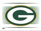 Green Bay Packers 3 x 3 Static Window Cling