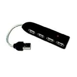 HUB USB 2.0 4 Port OEM / HIGH SPEED Bus Powered / 480 Mpbs
