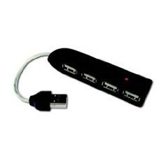 HUB USB 2.0 4 Port OEM / HIGH SPEED Bus Powered / 480 Mpbs