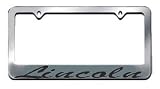 Lincoln License Plate Frame Chrome
