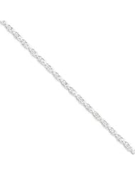 Sterling Silver 2.75mm Loose Rope Chain QFC44-24"