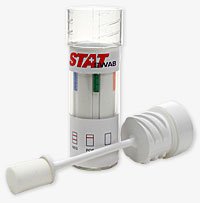 Easy to Use Saliva Drug Test for Marijuana, Opiates, Cocaine, Amphetamine, Methamphetamine and PCP - 1 kit