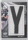 2008 Upper Deck Icons Immortal Lettermen #BF1 - Brett Favre/124 (Letters spell out BROADWAY BRETT To