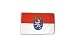 Fahne Flagge Deutschland Hessen 30 x45 cm