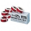 Redi-Tag 91002 Sign here red arrow flag dispenser refill for right side, 6 120-flag rolls/box