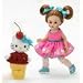 Madame Alexander 8 Inch Americana Collection Doll - Ice Cream Delight Kitty