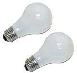 Tools & Hardware : 40 watt 120 volt A19 Medium Screw (E26) Base Soft White Incandescent Sylvania Light Bulb 2 Pack