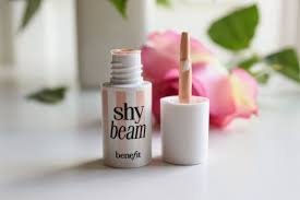 Benefit shy beam mini nude pink highlighter