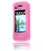 Hot Pink Silicone Skin Case Cover For LG Env Touch VX11000
