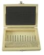 Westward 2LYR7 Carbide Bur Set, Single Cut, 1/8 In, 12 Pcs