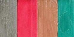 AMACO Plasti Clay 1 Pound Red/Grey/Green/Brown 911-81E; 6 Items/Order