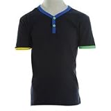 Lee Cooper Y Neck T Shirt Juniors Navy 13 Yrs