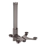 Barkan 80 Elegant Audio Video Shelf in Black for DVD Video Xbox PS3