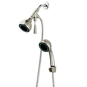 Pollenex Wall-Mount and Hand-Held Showerhead Set