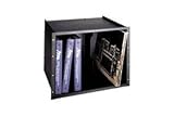 Middle Atlantic Front Loading Media Holders 8 Space Laser Discs, LPs and Binders Holder