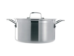 Le Creuset 3-Ply Stainless-Steel Covered Casserole