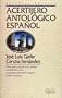 Acertijero antologico espanol / Spanish Anthology Puzzle (Palabras Mayores) (Spanish Edition)