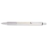 Zebra F-701 Stainless Steel Ballpoint Retractable Pen, Black Ink, Fine Point, PK - ZEB29411