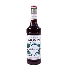MONIN BLACKCURRANT, CS 12 750ML, 01-0125 MONIN INC MONIN SYRUPS by MONIN INC