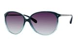 Marc by Marc Jacobs Sunglasses MMJ-174 / Frame: Petroleum Lacquer Ruthenium Lens: Gray Gradient Aqua