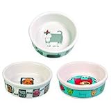 Cat bowl -Ceramic Cat Bowl (4008) different patternss