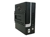 JOUJYE NU-0528i-BV+180W PC Gehaeuse mini ITX inkl. VESA Halterung