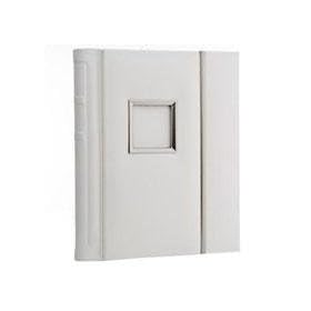 Flashpoint Front Overlapping Repositionable Self Adhesive Album, Holds 30 10 x 10 Photos, Color: Off White.
